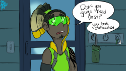 theatomicpumpkin:  One day I’ll be more serious in my art but that day is not today   Im 100% on board with lucio being steven