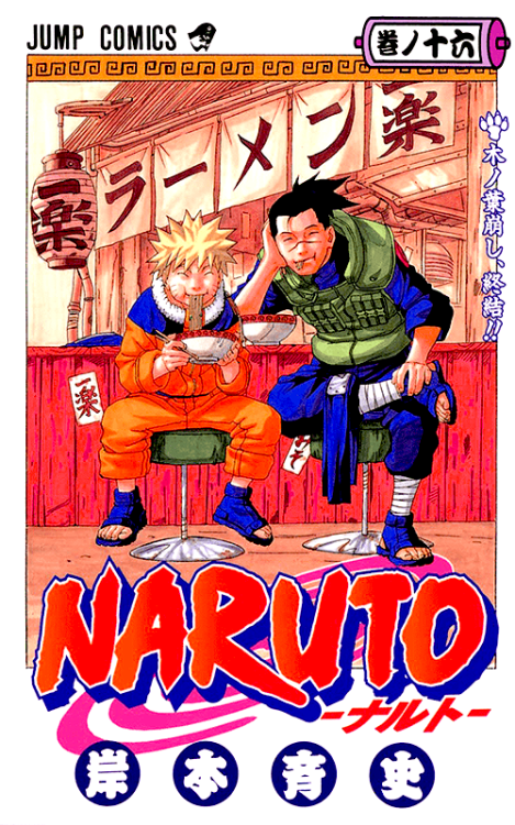       favourite Naruto volume covers