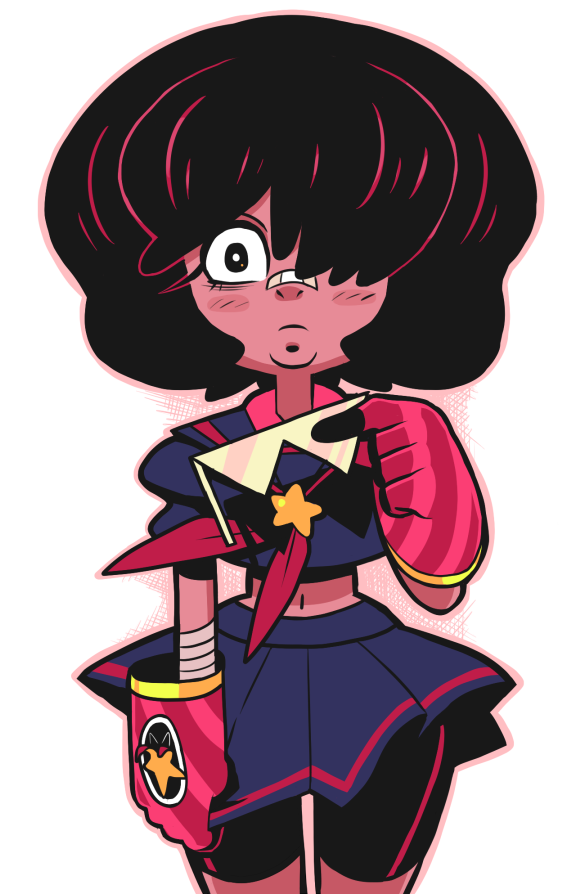 grimphantom:  gashi45:  Young Garnet  This is probably the cutest and sexy version