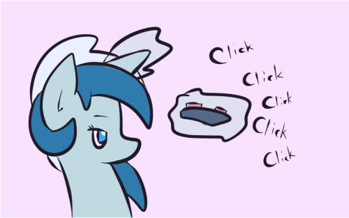 letsaskberrypunch:  Well, it’s quite bothersome to some other ponies, heeheehee…  X3