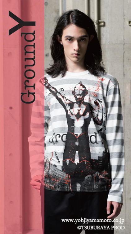 Yohji Yamamoto x Ultraman collection in stores October 24, 2014 at the Ground Y boutique in Parco Sh