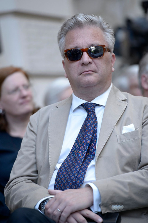 wrinkleshop:pourunhomme:Laurent de Belgique (Prince Laurent of Belgium) I always thought he could be