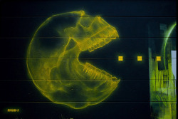 jedavu:  ‘X-Ray’ Graffiti Reveals What The Inside of Pac-Man Looks Like Artist – SHOK-1