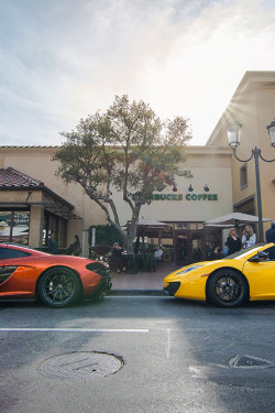 fullthrottleauto:  McLaren P1 and MP4-12C