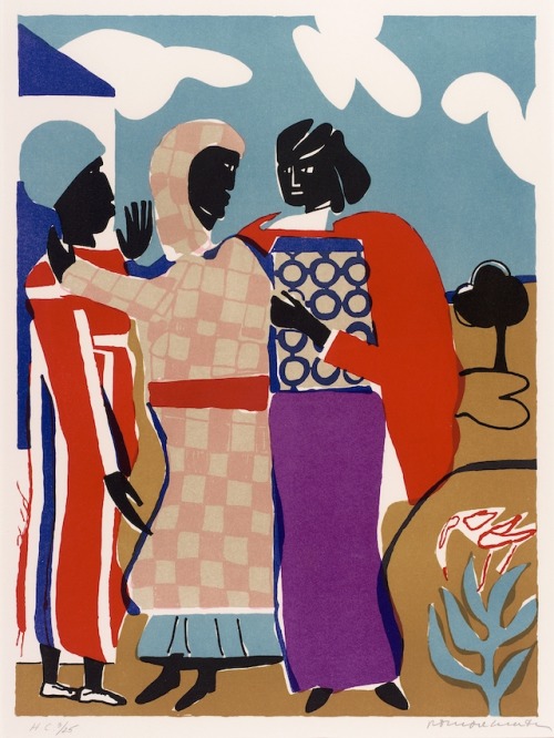 Three Women by Romare Bearden.Source &gt;