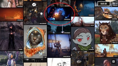 I only just realised that one of my pictures was on the opening of the announcement stream! I’