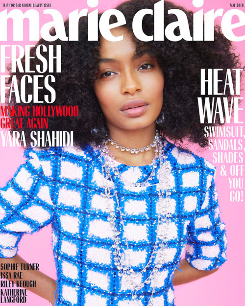 Yara Shahidi for Marie Claire Magazine