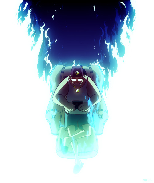 mikeinelart:  “Heh… guess I was good for something after all.” 