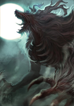 awesomedigitalart:  Bloodborne - Cleric Beast