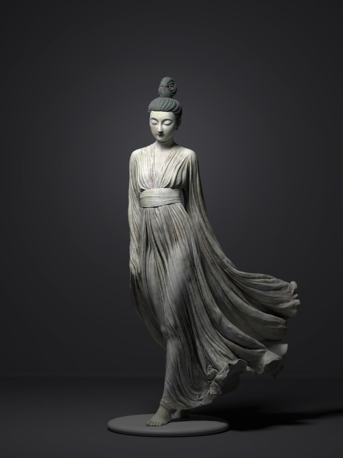 theartofmany:Artist:Qi Sheng LuoTitle: serenity“A tradional Chinese beauty. everything is hand