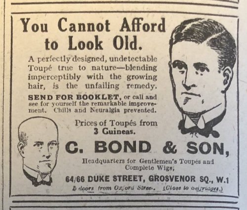 ‘You Cannot Afford to Look Old.’ (1924). Never forget! 