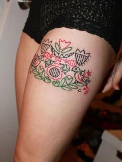 tattooednbeautiful:  Looking for some good tattoos ideas for your leg? Check out these 91 awesome leg tattoos ideas for girls… I totally love #6! Read more: 91 Awesome Leg Tattoos Ideas For Girlsphoto source: www.tattoosforgirl.com