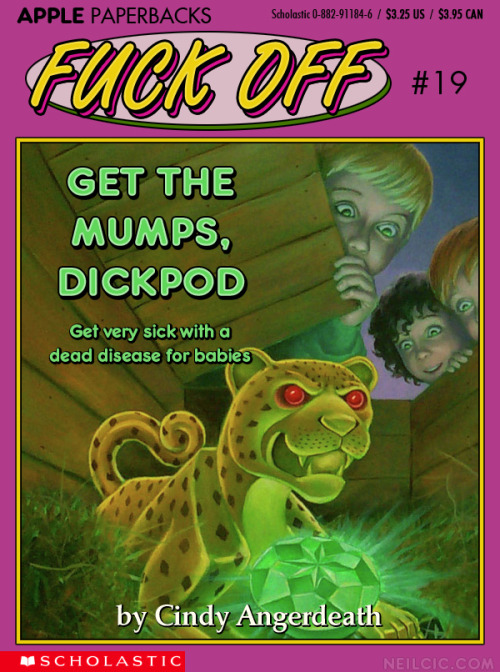neilcicierega:  Anyone remember this book series? (part two / part three)  Insults that don’t resort to traditional slurs… Yes.