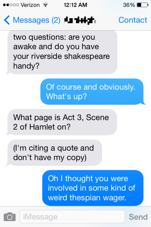 dukeofbookingham:Weird midnight text messages