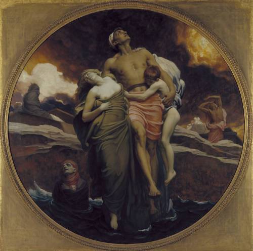 And the Sea Gave Up the Death Which Were in It by Frederic Leighton, 1892.