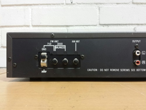 Technics ST-Z11 AM/FM Stereo Tuner, 1982