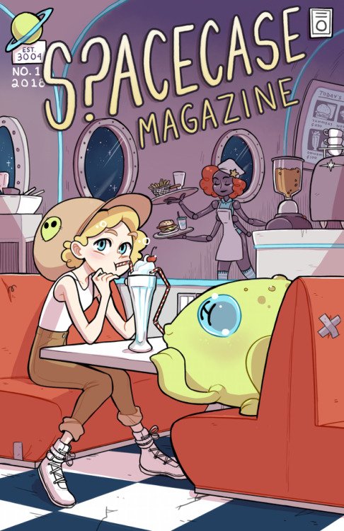 I am THRILLED to officially announce the print edition of Spacecase #1 will be debuting at VanCAF Ma