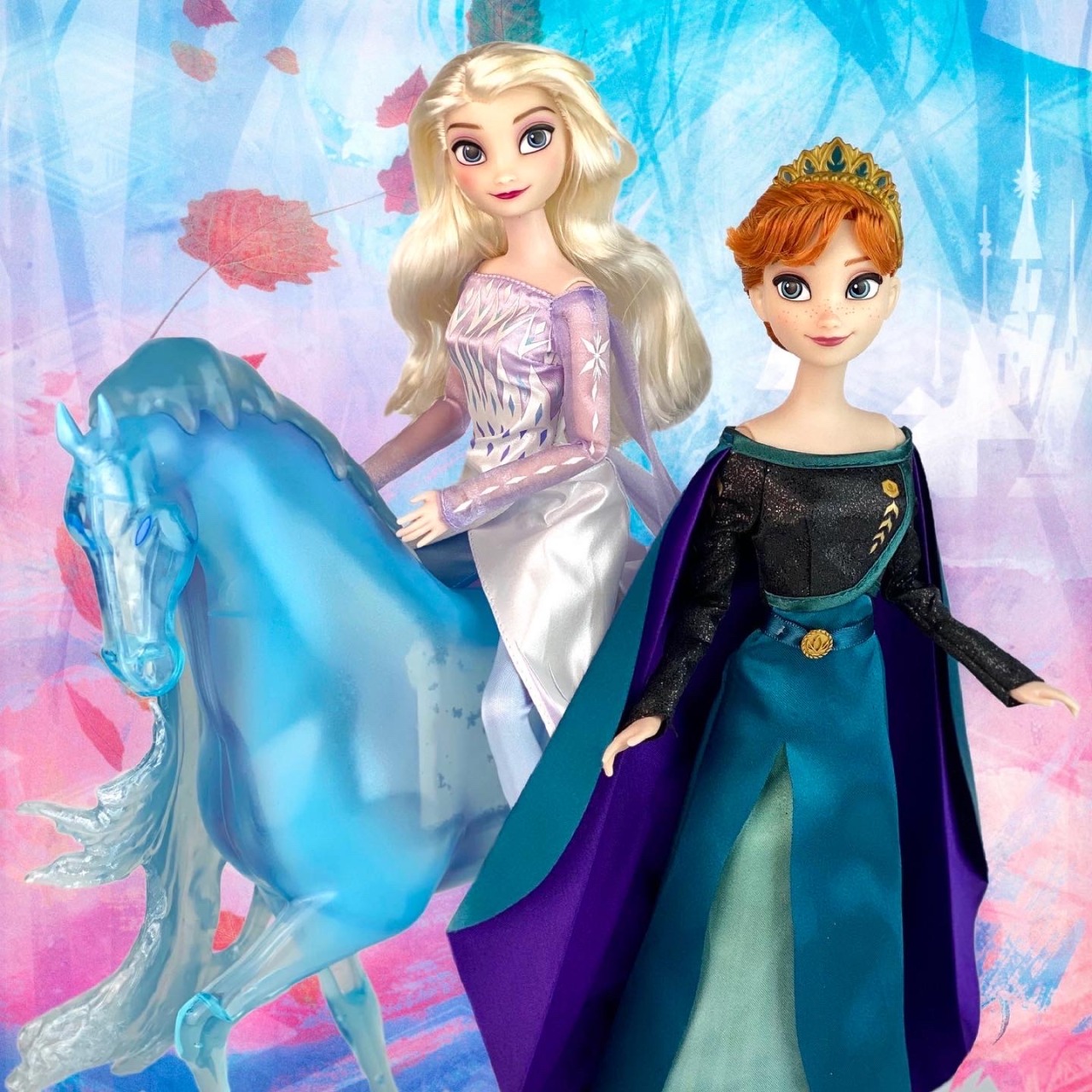Elsa and snow Disney Ana Queen Hand Puppet