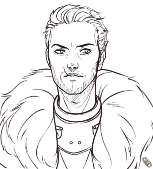 falsesecuritysketches: Remember when I use to be able to draw Cullen? Those were the days. Yep.