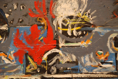 Guardians of the Secret - Jackson Pollock (detail) on Flickr.