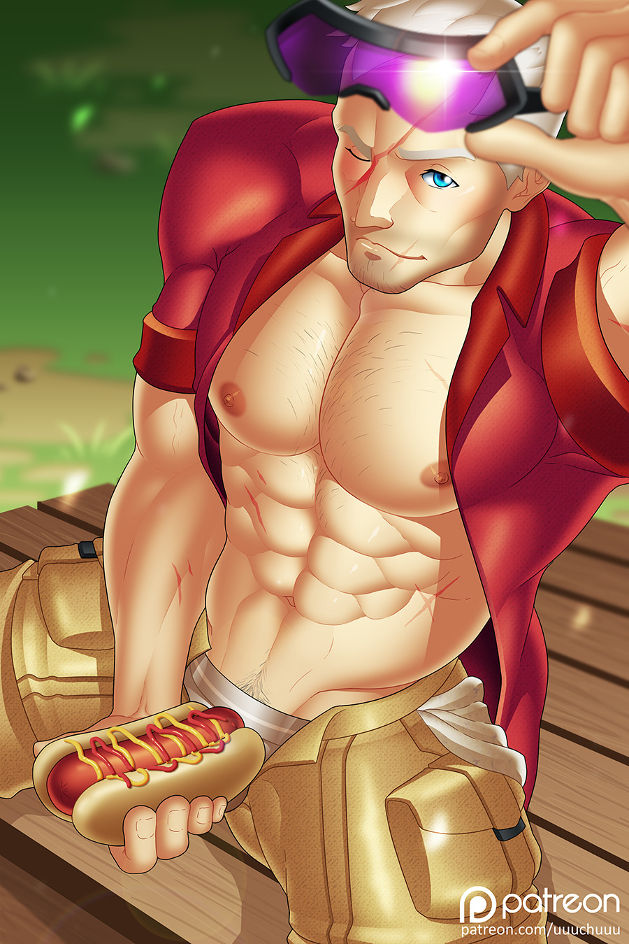 uuuchuuu:  grillmaster 76!september patreon SOLO reward (teaser) - support this SEPTEMBER