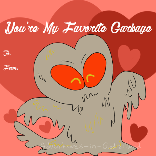 adventures-in-godzilland:  We wish you a sweet, lovely Valentines~! Enjoy these fun kaiju Valentines