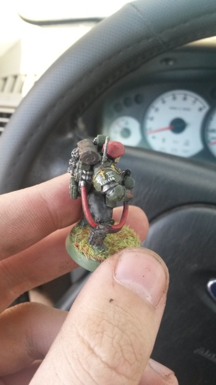 A Scion model I painted a long time ago. He represents a member of the 75th Elite Infantry Regiment 