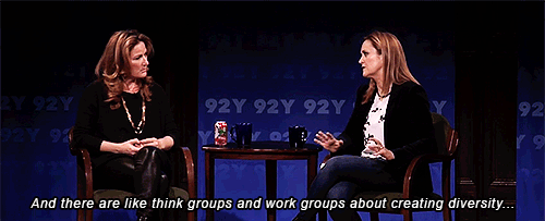 margaretolson:  (On having a diverse staff) “We’re very conscious of it. That