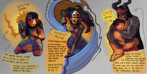 burquillos:Been looking into filipino mythology again cause I’m working on ocs and I thought I