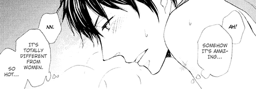Edi's reading yaoi