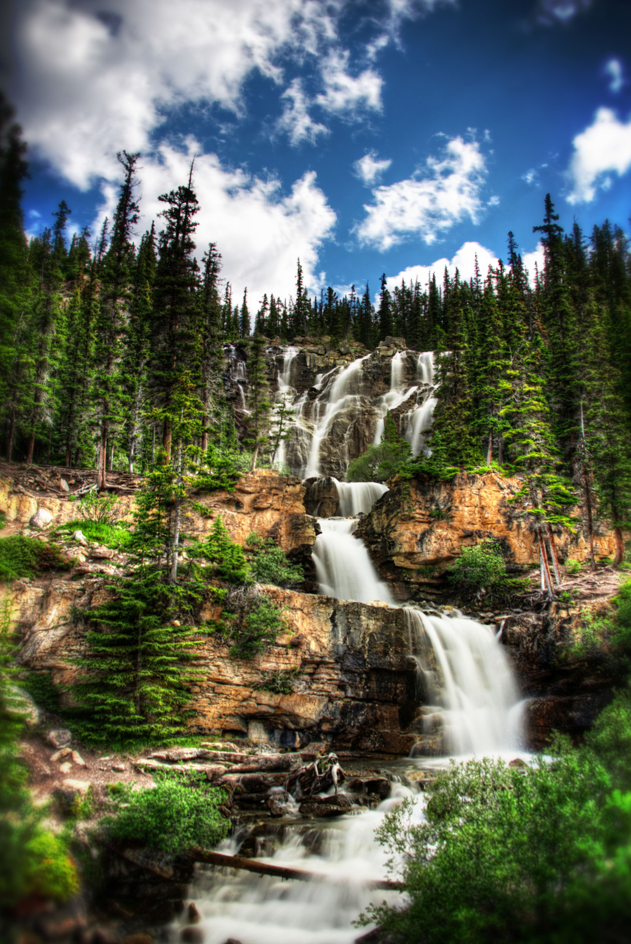 justenoughfocus:  Tangle Creek Falls This last summer I took a trip down Highway