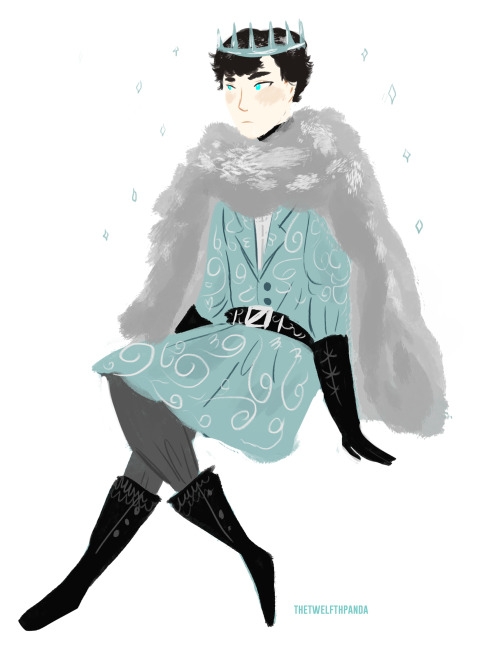 thetwelfthpanda: More of ice prince sherlock and archer john au