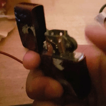 I have a weird obsession with lighters and fire…