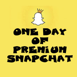 Get ONE DAY of my Premium Snapchat!Also good