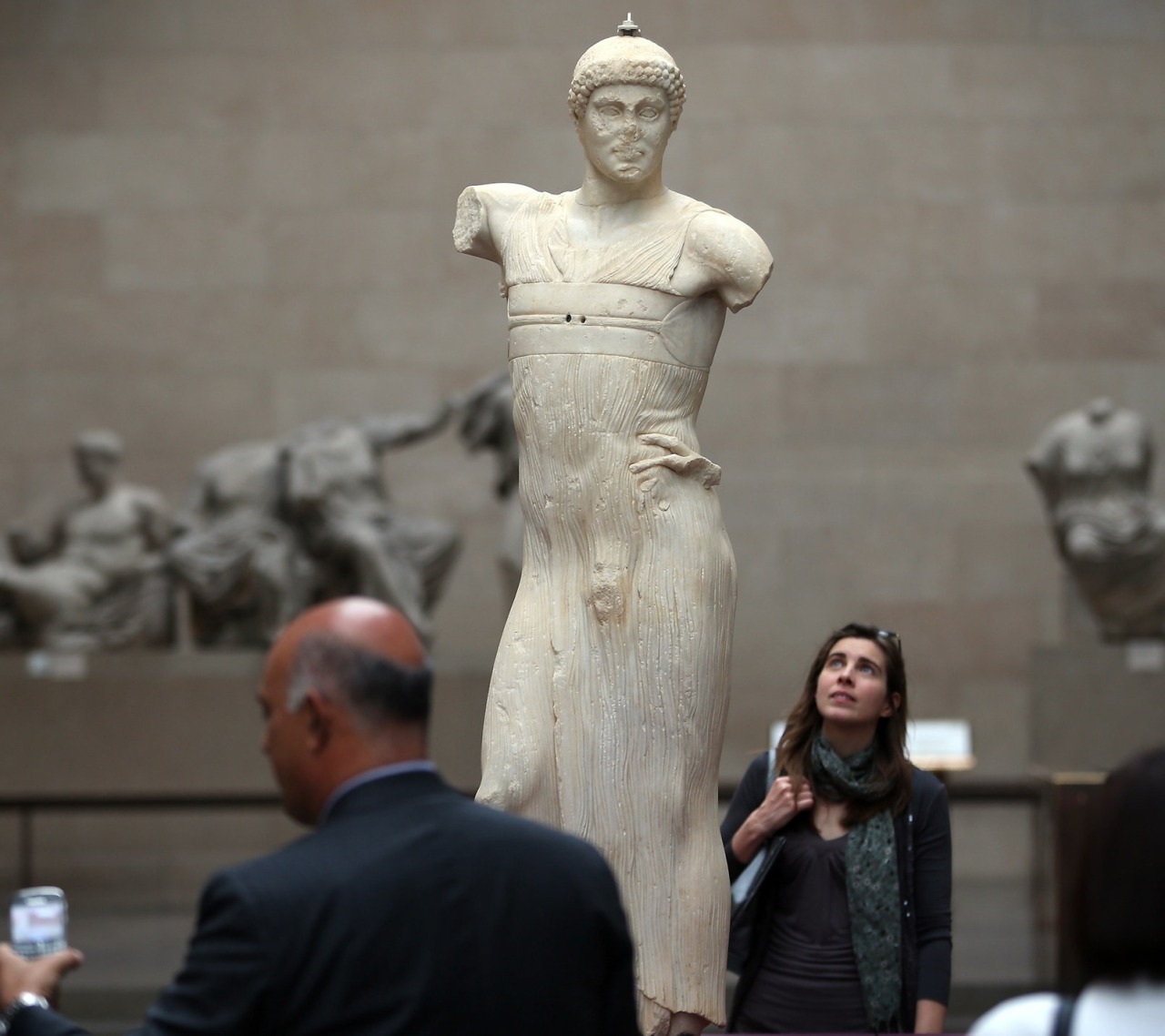 loverofbeauty: Statue of a Youth (The Mozia Charioteer), about 470–460 B.C. (Getty