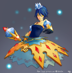 eriget:Aqua, Jewel-Princess ver.(KHUx Boss