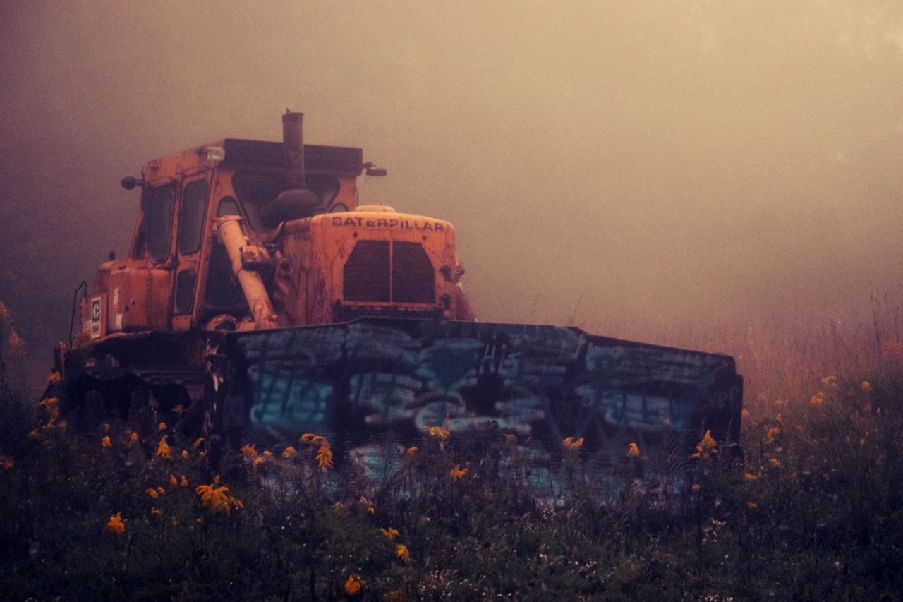 jeeperdennis:  Found this in the middle of the woods where an old coal mine use to