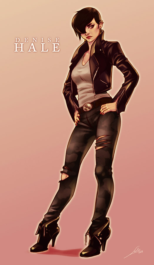 monkeyelbow:  My version of gender bender Derek Hale from Tv Series Teen Wolf. She