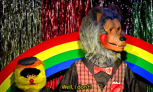 amazing-animatronics:One of my favourite moments from The Rock-afire Explosion Christmas Gift Tape 1