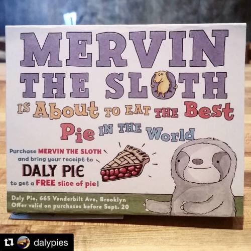 4 MORE DAYS BROOKLYN. BUY A GREAT BOOK. EAT A GREAT PIE. WIN WIN! #Repost @dalypies | Buy a copy of 