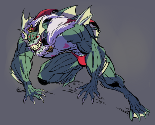z0mbiraptor:I LOVE deep sea king!!! His second form is too cool for me to draw it!