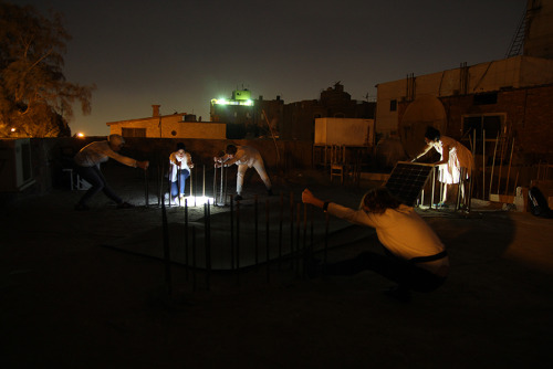 A group of female photographers, Cairo Bats (Khafafeesh El-Qahira): &ldquo;Act 1: The Roof,&quot; vi