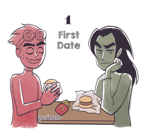 furikass: My piece for the Chack Week (Valentine’s Day Edition)Jack and Chase’s first dinner ever wa