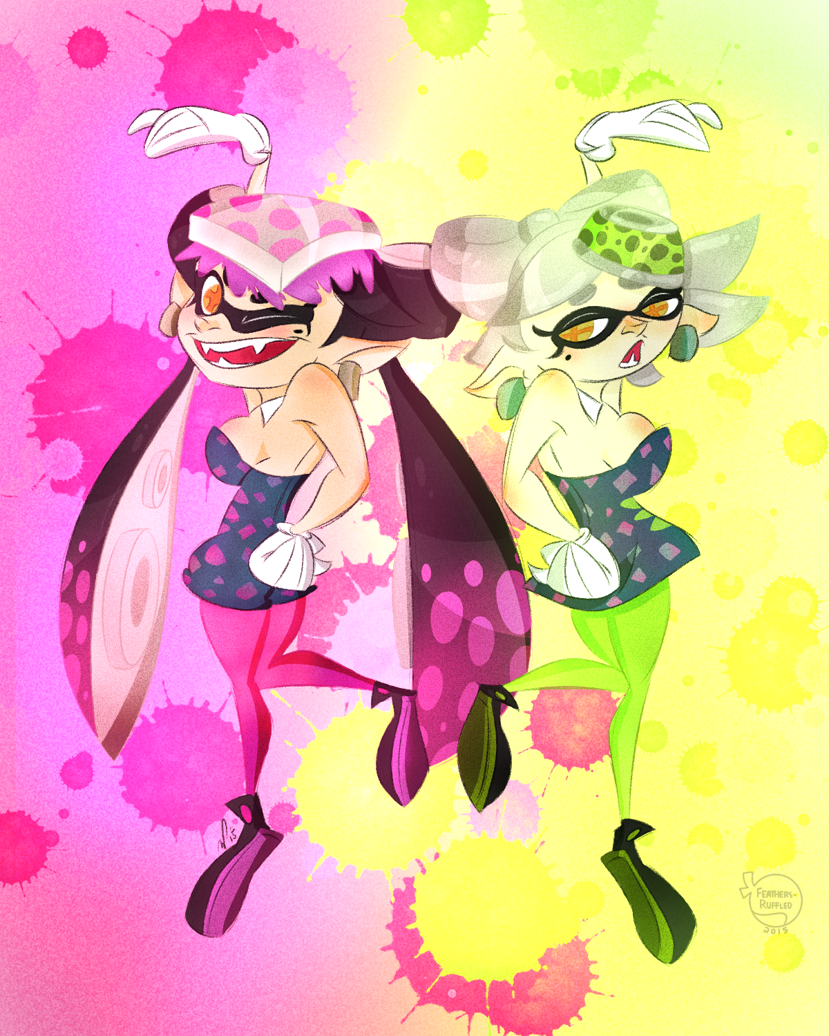 slbtumblng:  feathers-ruffled:  ~Staaaaaay Fresh Squiddies!~ I own a Wiiu but I don’t