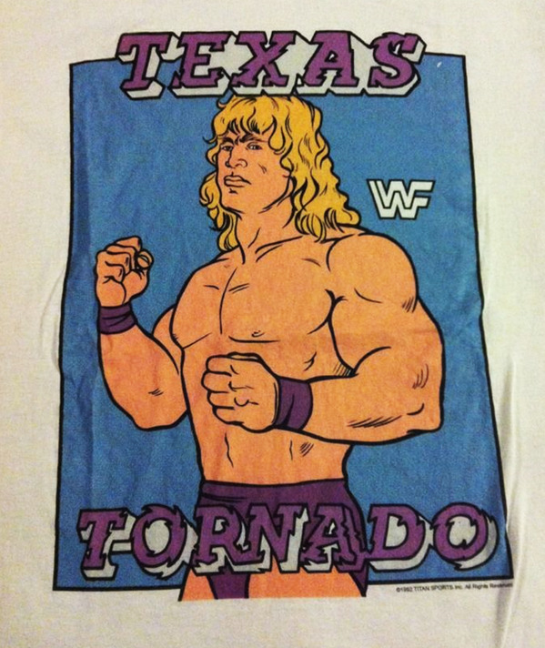 wcwworldwide:
““Texas Tornado” Kerry Von Erich WWF Shirt [1992]
Love the design.
”