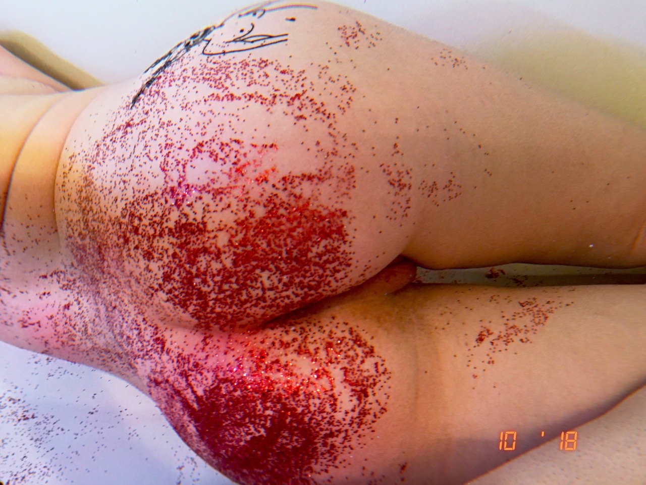 lilbitoflydia:  the aftermath of a video i filmed last night 💋 public snap: gothbaabby
