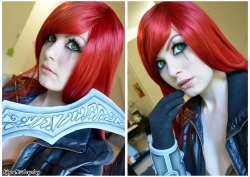 kinpatsu-cosplay:  Katarina Cosplay - Making of 