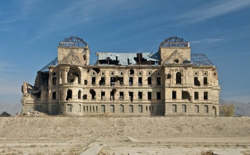 abandonedography: Darul Aman Palace (meaning “abode of peace”) is a European-style palac