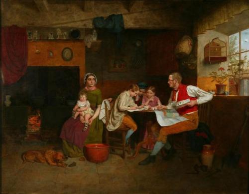 Answering the Emigrant’s Letter by James Collinson, 1850