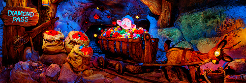 mickeyandcompany:  May 28, 2014 - Seven Dwarfs Mine Train officially opens at Walt Disney World’s Magic Kingdom Park (photos by Disney Tourist Blog and Disney Parks Blog)